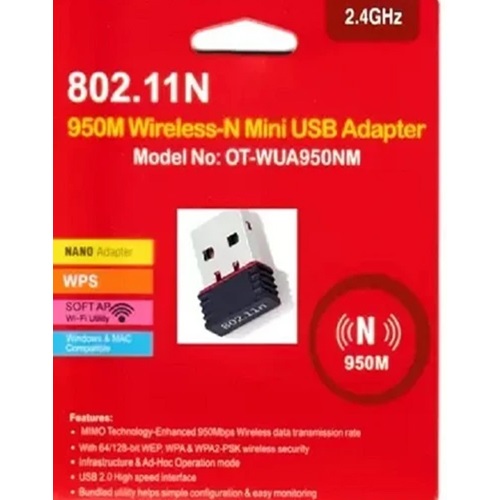 802.11N 950M WIRELESS-N MINI USB ADAPTER